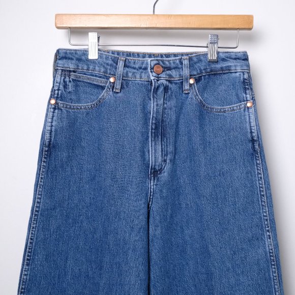 Wrangler Barrel 652 High Rise Wide Leg Jeans - Picture 7 of 11